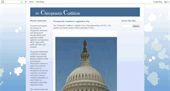 Desktop Screenshot of chiropracticcoalition.org
